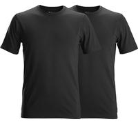 Snickers T-shirts Workwear (2 pièces) noir 3XL