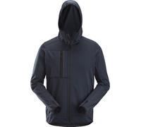Snickers Veste polaire AllroundWork, Veste polaire à capuche avecit Fermeture éclairrsNavy XXL