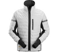 Snickers Veste pour femmes ArbeitVeste pour femmes AllroundWork 37.5® Isolator blanche/noire L