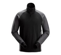 Snickers Workwear 2841 Sweat zippé bicolore, Noir , XXL