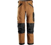Snickers Workwear AllroundWork Canvas+ Stretch Arbeitpantalon brun/noir 88