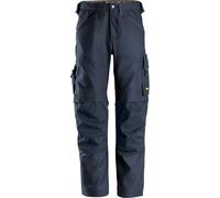 Snickers Workwear AllroundWork Canvas+ Stretch Arbeitshose Navy 150