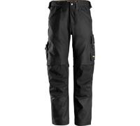Snickers Workwear AllroundWork Canvas+ Stretch Travailitpantalon noir 156