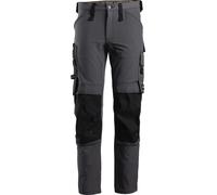 Snickers Workwear AllroundWork Full Stretch Travailitpantalon gris acier/noir 200