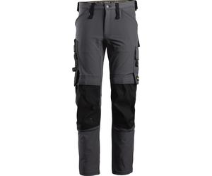 Snickers Workwear AllroundWork Full Stretch Travailitpantalon gris acier/noir 64