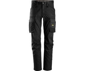 Snickers Workwear AllroundWork Pantalon de travail stretchitsans genouillères Noir 116