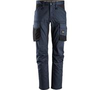Snickers Workwear AllroundWork StretchitPantalon sans genouillère Navy/Noir 64
