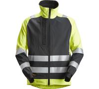 Snickers Workwear AllroundWork, veste de travail non doublée haute visibilitéitjaune/noir XXL