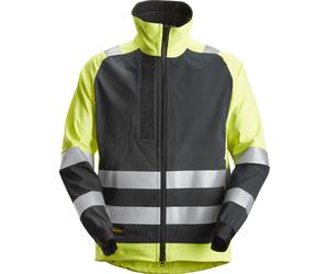Snickers Workwear AllroundWork, veste de travail non doublée haute visibilitéitjaune/noir XXL