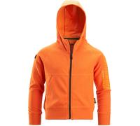 Snickers Workwear enfants 7512, Junior Logo Hoodie mit Ziprs. 7512 122/128
