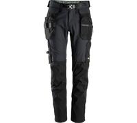 Snickers Workwear FlexiWork Arbeitshose mit Poches holster amovibles Gris acier/Noir 156