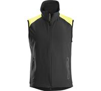 Snickers Workwear FlexiWork Neon Gilet Noir/Neonjaune XXL