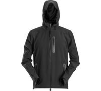 Snickers Workwear FlexiWork Veste Softshell imperméable avecit Capuche noire M