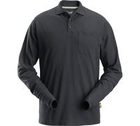 Snickers Workwear Polo à manches longues gris acier L