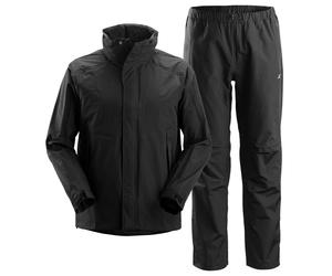 SnickersitEnsemble étanche pantalon et veste de travailit, EN 343 Noir S