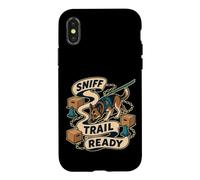 Sniff Trail Ready Entraînement Olfactif Canin Coque pour iPhone X/XS