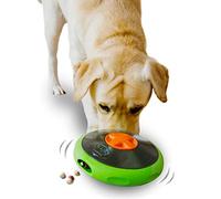 Sniffiz SmellyUFO Puzzle/Enrichissement Jouet Durable Interactif Distributeur de Friandises pour Chiens - Stimulation de l'esprit Alimentaire/Mangeoire Lente/Jouet Oscillant - des Petits Chiots