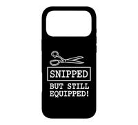 Sniped But Still Equipped Vasectomie Surgery Patient Coque pour iPhone 17 Pro Max