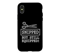 Sniped But Still Equipped Vasectomie Surgery Patient Coque pour iPhone X/XS