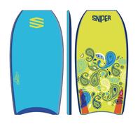 SNIPER Bodyboard Filles Cashmere PE 36 Inch Bleu Jaune