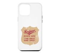Sniper Scope Life Le Meilleur One Shot Coque pour iPhone 12 Pro Max