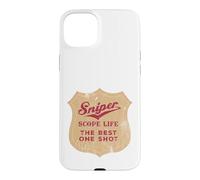 Sniper Scope Life Le Meilleur One Shot Coque pour iPhone 15 Plus