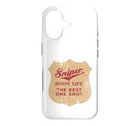 Sniper Scope Life Le Meilleur One Shot Coque pour iPhone 17