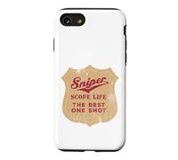 Sniper Scope Life Le Meilleur One Shot Coque pour iPhone SE (2020) / 7/8