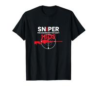 Sniper : Tu Peux Courir, tu ne Peux Pas Te Cacher T-Shirt Graphique avec Valeur