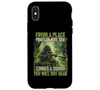 Snipers Jungle Sniper Soldats T Snipers Coque pour iPhone X/XS