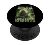 Snipers Jungle Sniper Soldats T Snipers PopSockets PopGrip Adhésif