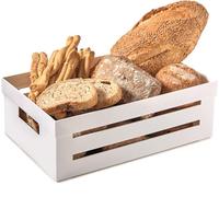 Snips Boîte de Rangement Cuisine 5 L, Organisateur de Cuisine et Panier de Rangement pour Frigo, Caisse de Rangement Blanche, 20 x 15 x 8,5 cm, Made in Italy