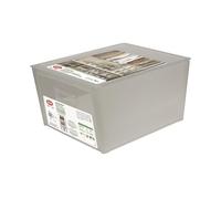 Snips, Boîte Rangement à Chaussures, Organisateur de Chaussures, Boîte à Chaussures Gain de Place 37 x 27.7 x 25.7 cm, Conteneur Empilable pour Chaussures, Made in Italy