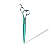 SnipStar 7,5 pouces professionnel Pet ciseaux de coupe droites VG10 acier haut de gamme chien entretien ciseaux légers, vert