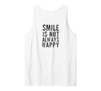 #snirt Le Rire n'est Pas Toujours drôle sur Un t-Shirt imprimé Qui Dit Débardeur