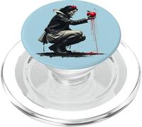 #snirt T-Shirt de Conte de fées Figurine de Conte de fées avec Pomme Toxique Neige PopSockets PopGrip pour MagSafe