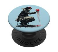 #snirt T-Shirt de Conte de fées Figurine de Conte de fées avec Pomme Toxique Neige PopSockets PopGrip Adhésif