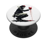 #snirt T-Shirt de Conte de fées Figurine de Conte de fées avec Pomme Toxique Neige PopSockets PopGrip Adhésif