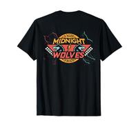 #snirt T-shirt vintage, motif loup rétro T-Shirt
