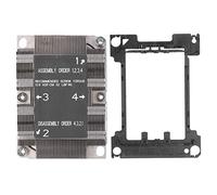 SNK - Dissipateur de chaleur CPU P0067PS pour processeur Xeon évolutif, LGA 3647 - Refroidisseur passif 1U pour la plateforme Purley, solution de refroidissement métallique