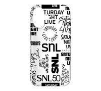 SNL 50 Saturday Night Live Logos All-Over Print Coque pour iPhone 17