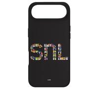 SNL Logo Character Collage Coque pour iPhone Air