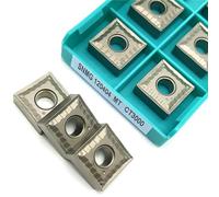 SNMG120404 SNMG120408 MT CT3000 Cermet insère un outil de tournage externe, outil de coupe CNC, insertion de tournage, outil de tour de traitement de l'acier(SNMG120404 MT CT3000)