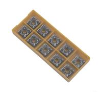 SNMG120408 MA Insert de tournage indexable en carbure pour machines CNC compatible avec MSDNN MSBNR pour une coupe efficace des matériaux en acier et en fonte