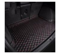 SNMRX Voiture Cuir Tapis de Coffre pour Renault Megane E-Tech 2022, Antidérapant Coffre Protection Coussin Bagages Arrière Moquette Intérieur Accessoires,A