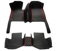 SNMRX Voiture Cuir Tapis de Sol pour Ferrari 360 Modena 1995-2005 LHD, Couverture Complète Moquettes Automobile Pied Doublure Antidérapant Revêtements Sol,A