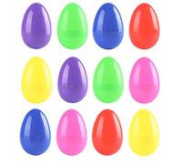 Snner 12pcs Plastique Pâques Oeufs de Pâques remplissables Cadeaux Surprise Cadeaux de Chocolat Jouets de Bricolage pour Enfants Thème de Pâques Favoris