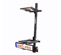 Sno-Pro - Porte-Skis/Surf sur attelage, Noir