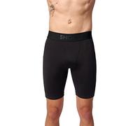 Snocks Short de compression pour homme en polyamide recyclé - Super respirant et confortable - Coutures plates agréables - Pas de notes qui grattent, 1 x noir., XL
