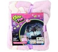Kocyk świecący w ciemności Unicorn 130 150 cm TOI TOYS